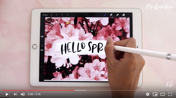 Procreate Brush Stamps - Video Tutorial!