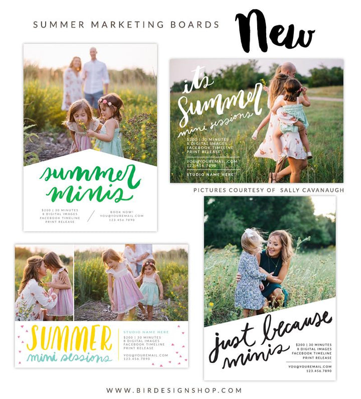 NEW Summer templates!