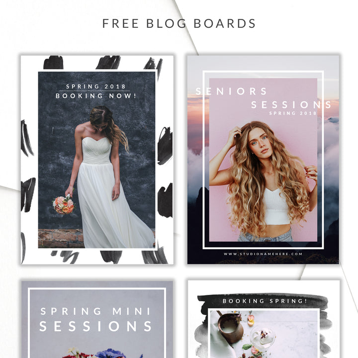 March Freebie! Multipurpose Photo Layouts.