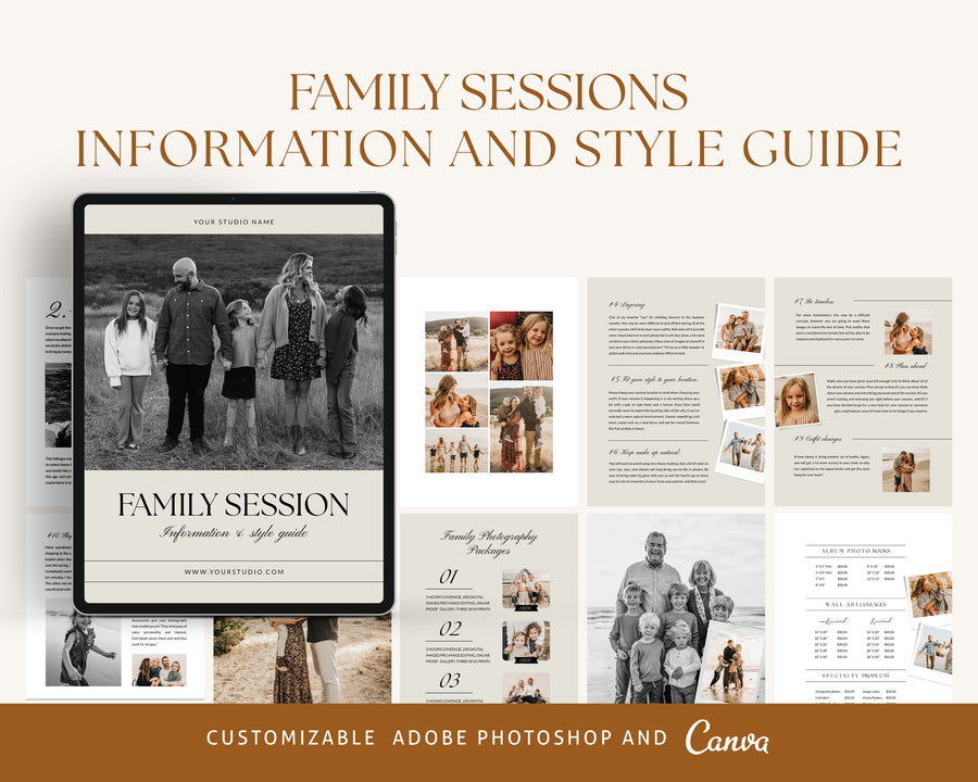 Family Session Information and Style Guide - MG076