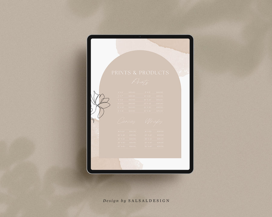 Canva Family Photography Style Guide, Photography Welcome Guide, Photographer Pricing Template, Client guide for photographers, Family Session - MG041