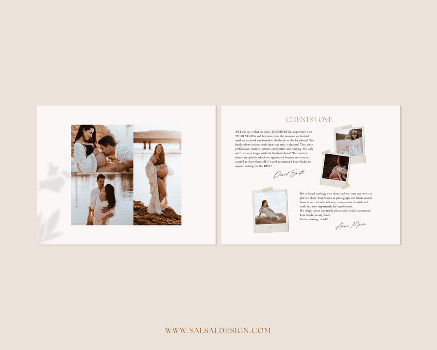 Maternity Session Style Guide Canva & Photoshop Template, Photography What to Wear, Maternity Session, Maternity Session Preparation - MG049