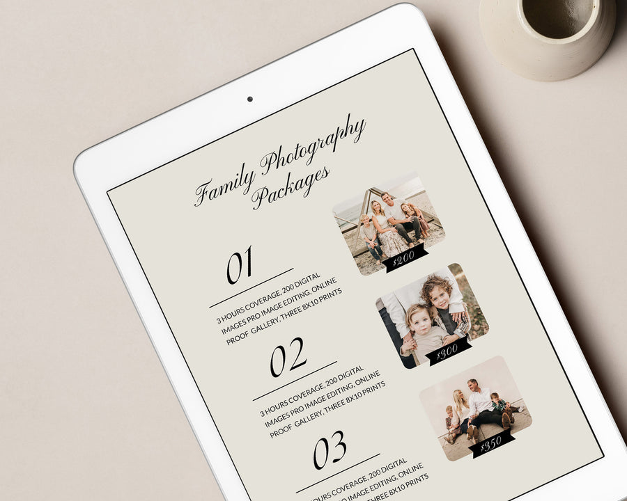 Family Session Information and Style Guide - MG076