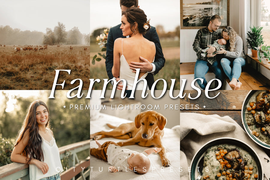 Farmhouse Rustic Warm Fall Lightroom Presets - CT69