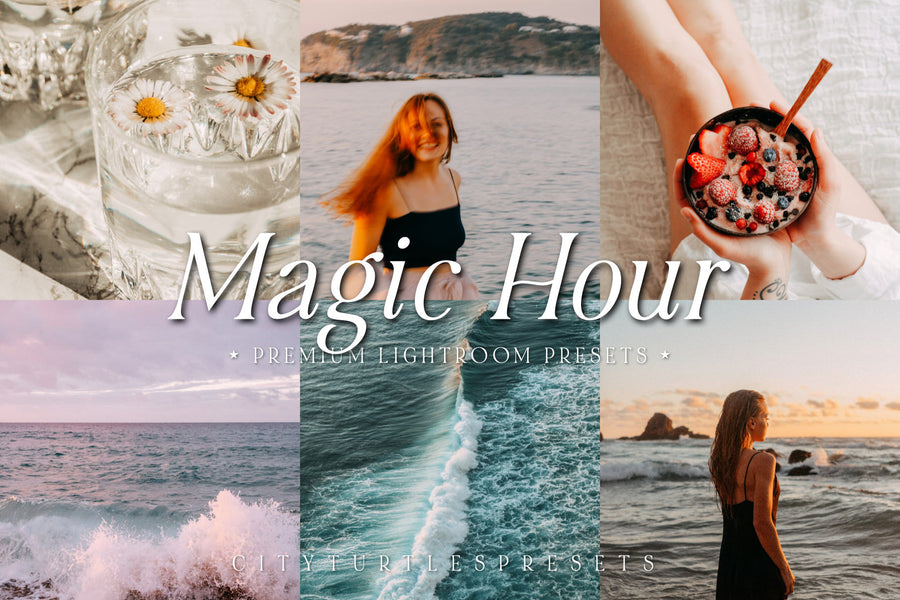 Vibrant Summer Magic Hour Lightroom Presets - CT70