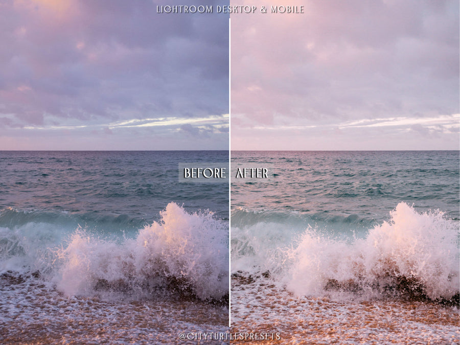 Vibrant Summer Magic Hour Lightroom Presets - CT70