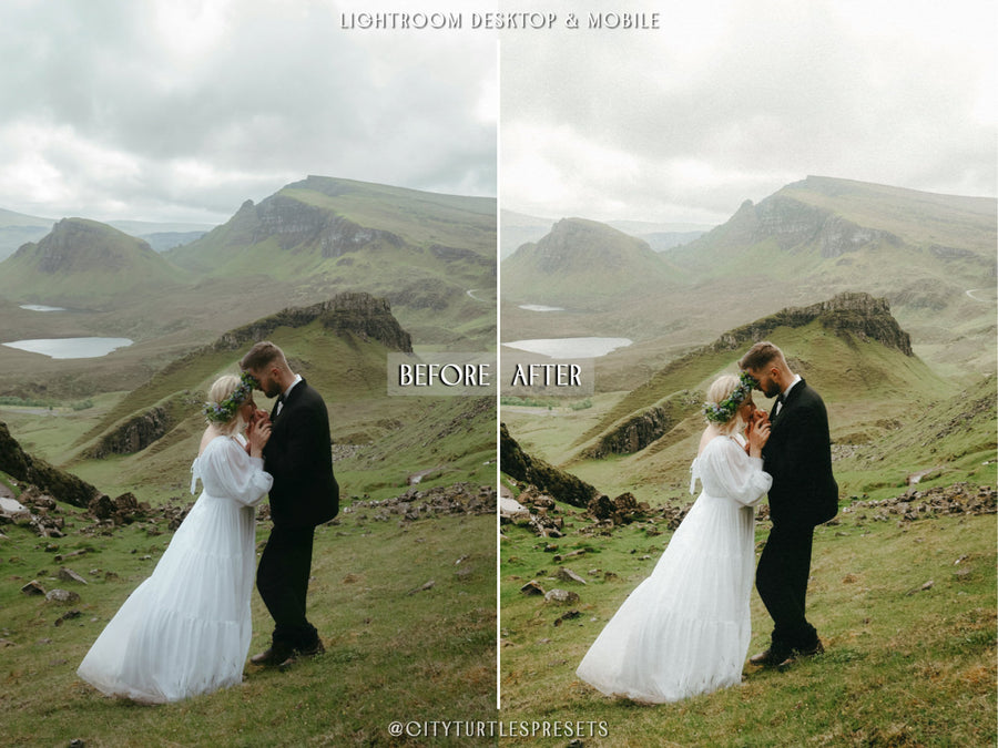 Vogue Wedding Editorial Film Lightroom Presets - CT75