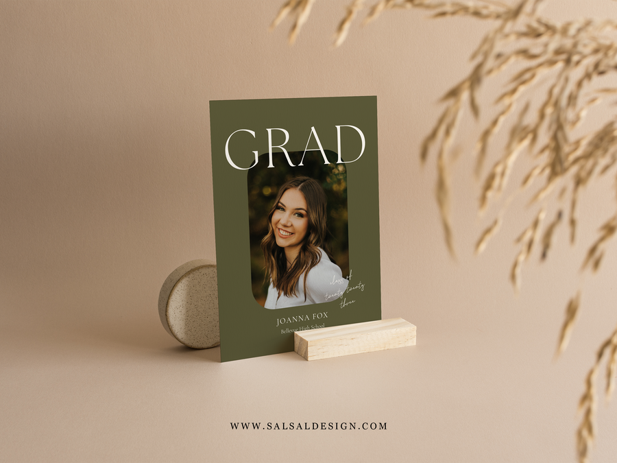 Graduation Announcement (5x7) Card - G380