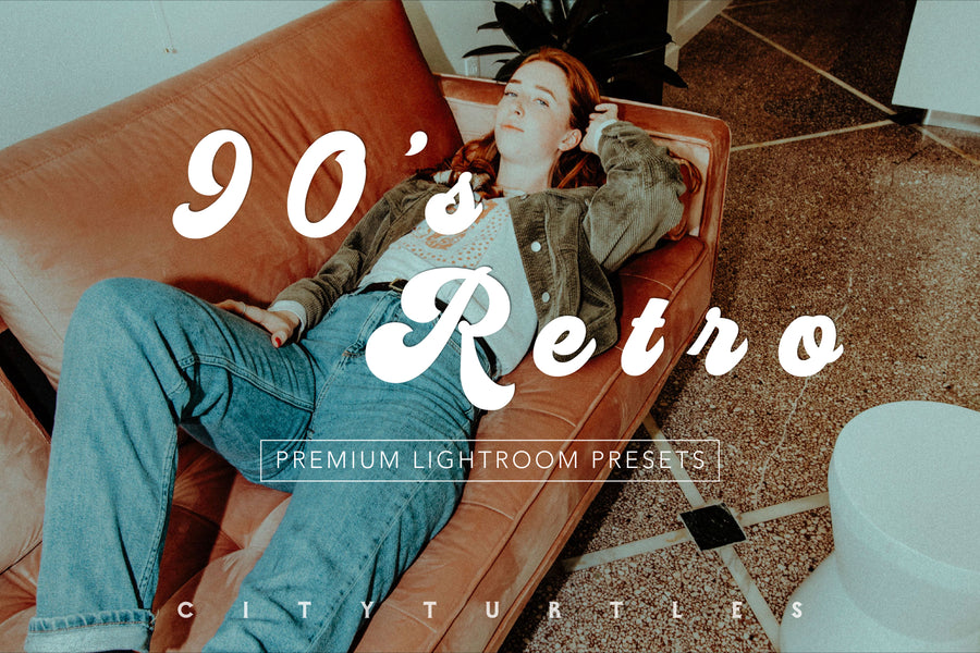 90'S RETRO Moody Vintage Lightroom Presets