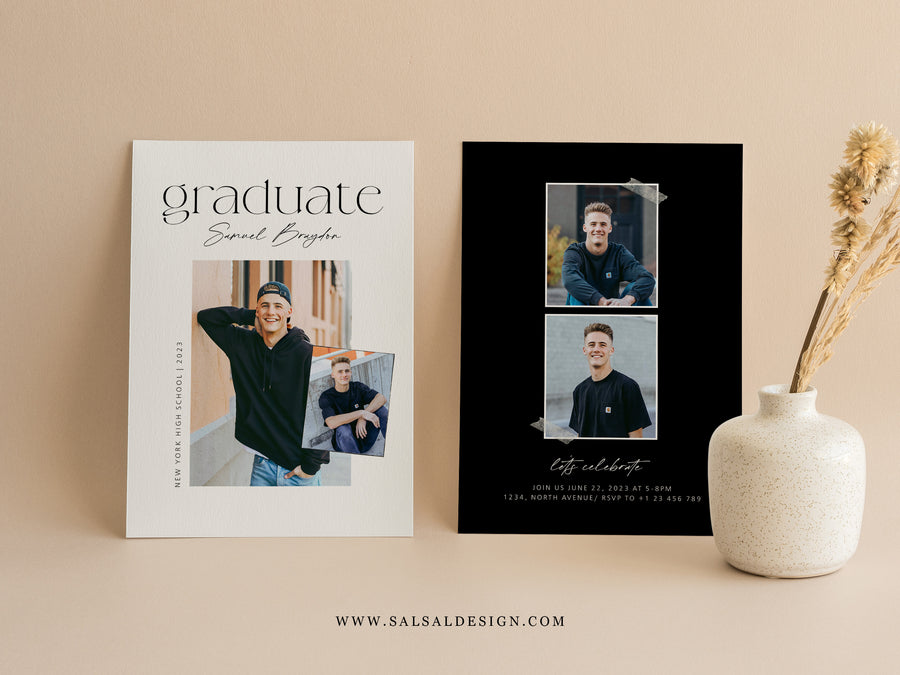 Graduation Announcement (5x7) Card - G367