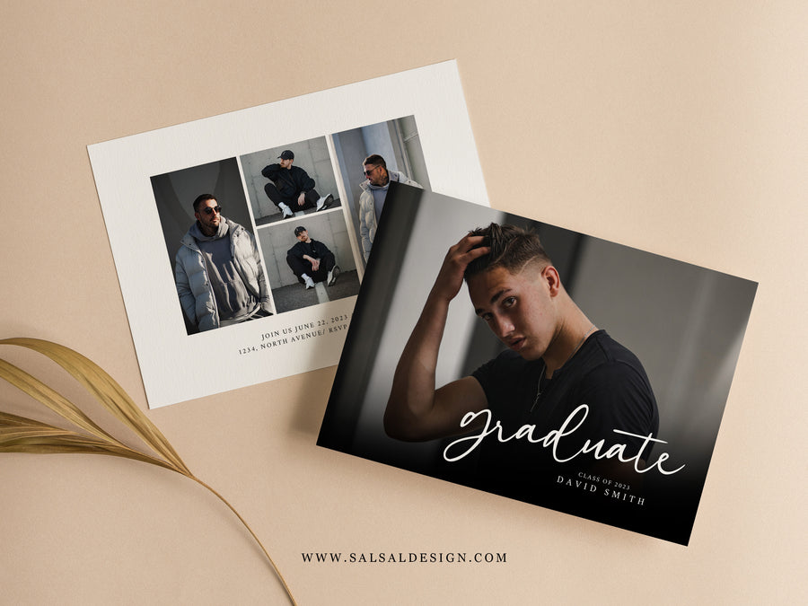 Graduation Announcement (5x7) Card - G366