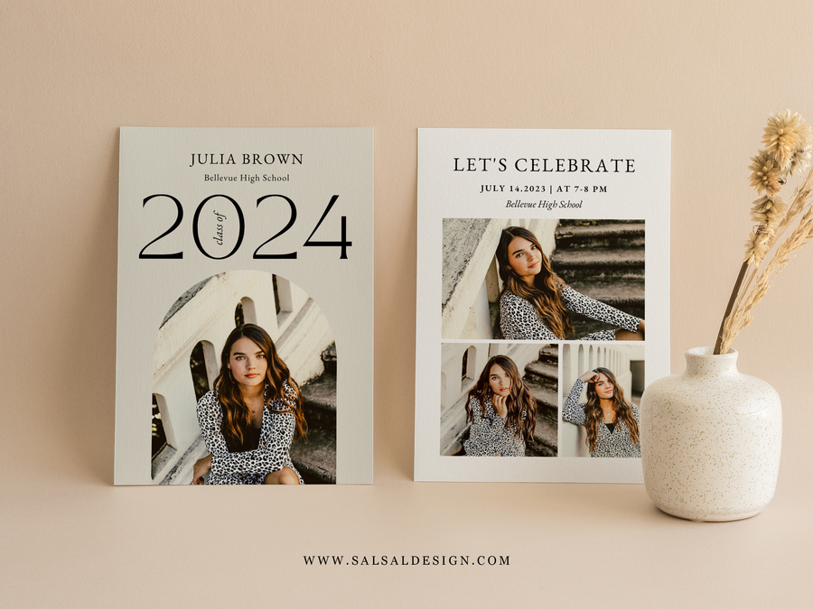 Graduation Announcement (5x7) Card - G403