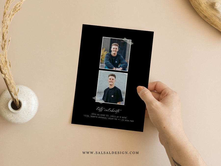 Graduation Announcement (5x7) Card - G367