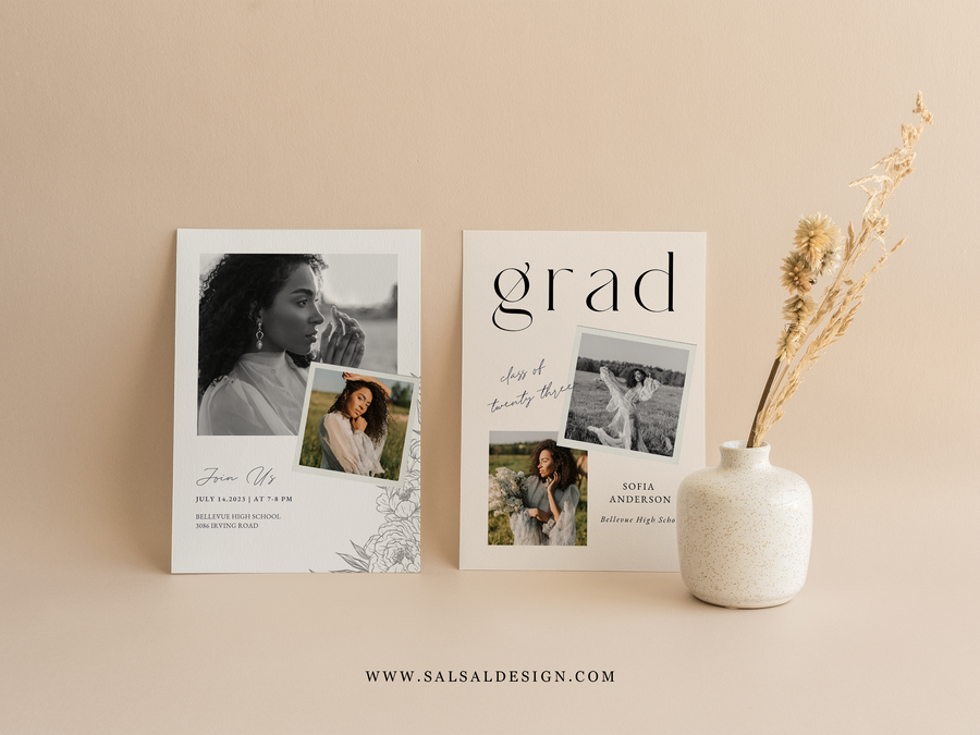 Graduation Announcement (5x7) Card - G381