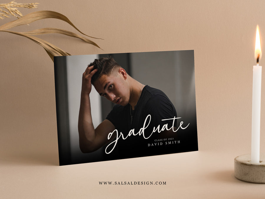 Graduation Announcement (5x7) Card - G366