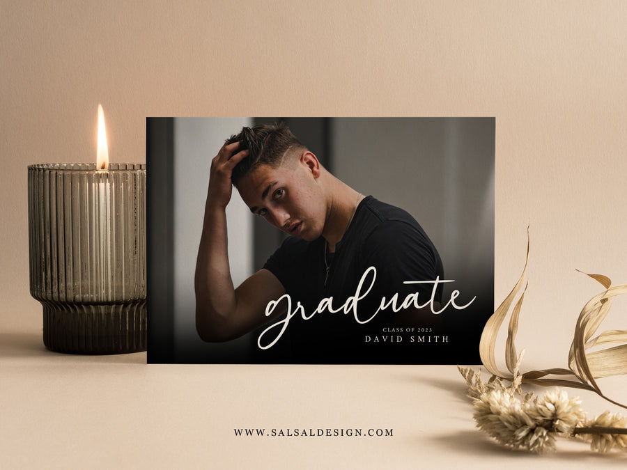 Graduation Announcement (5x7) Card - G366