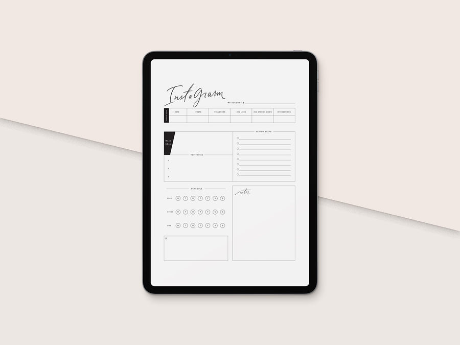 The Social Media Planner
