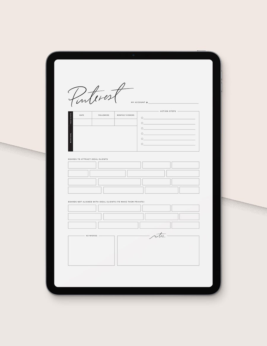 The Social Media Planner