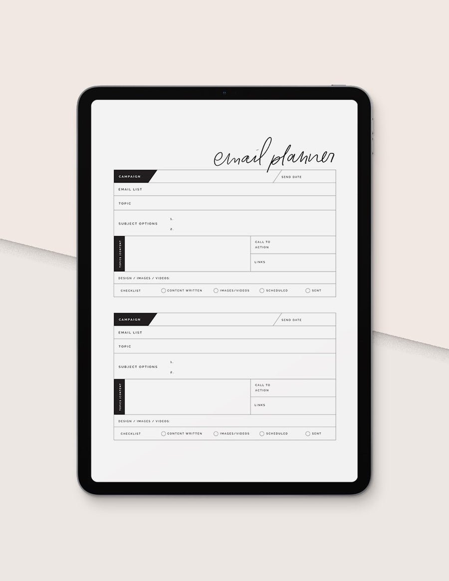 The Social Media Planner