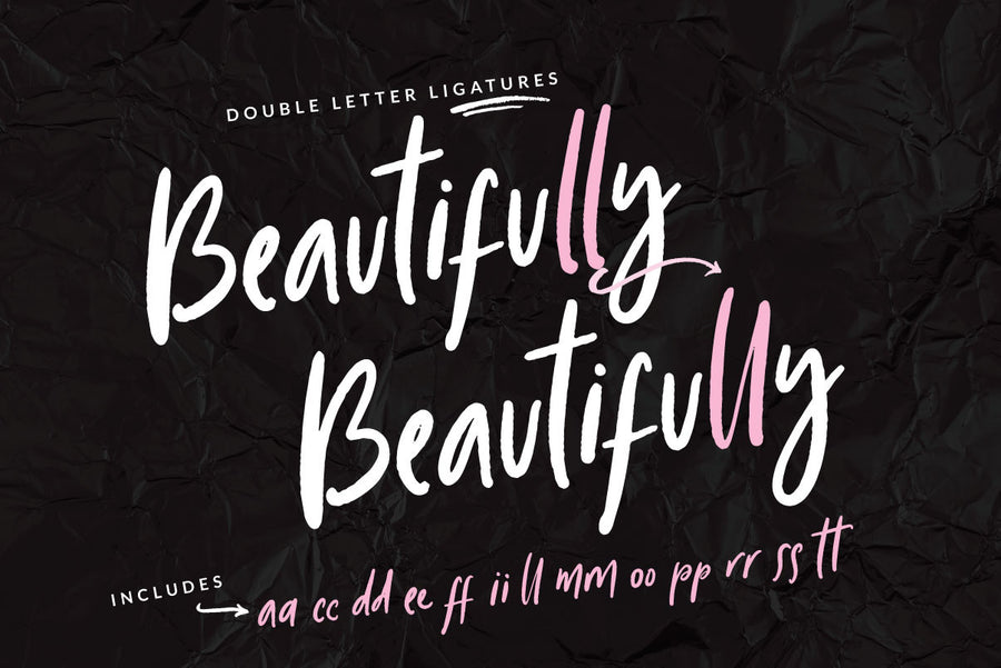 Wonderfall Script + Dingbats font