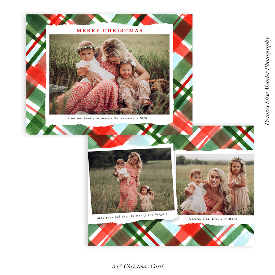 Christmas Photocard Templates Bundles | Classic Memories