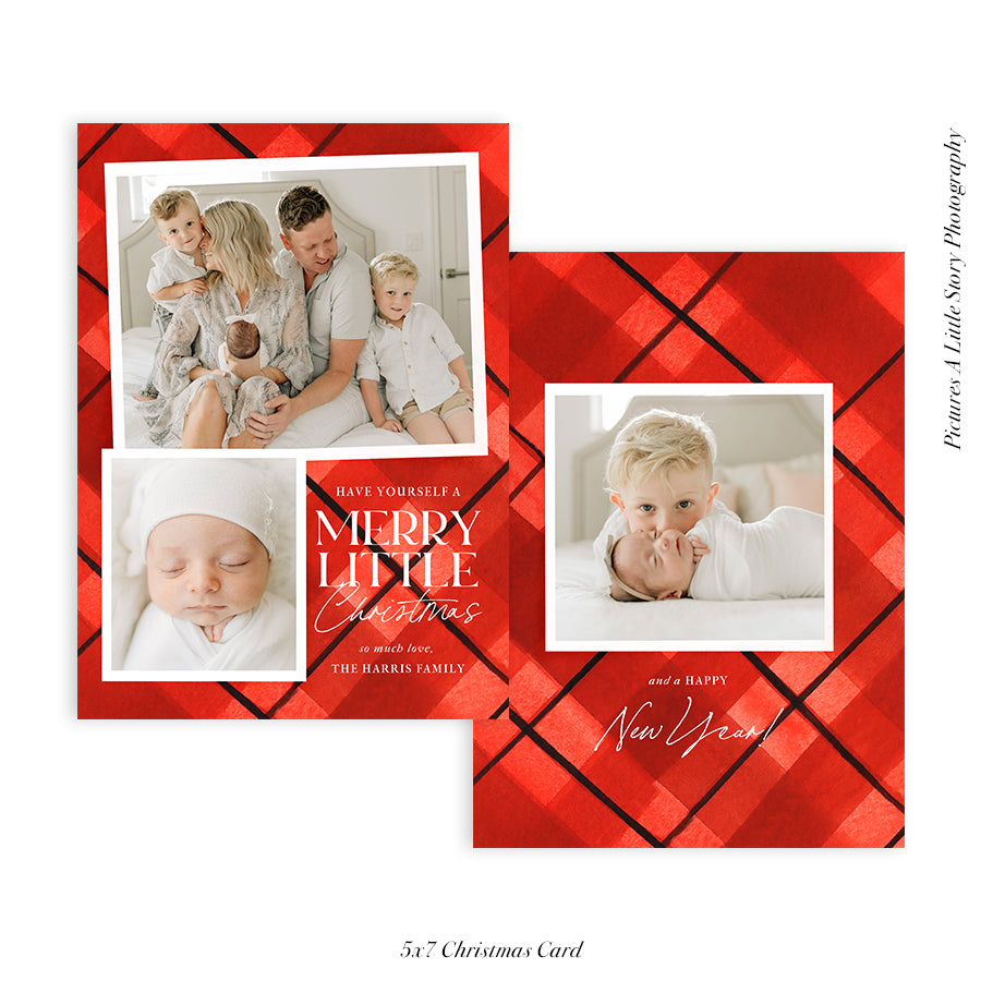 Christmas Photocard Templates Bundles | So Merry