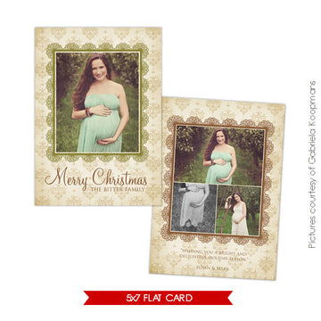 Holiday Photocard Template | Honey Christmas