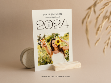 Graduation Announcement (5x7) Card - G404