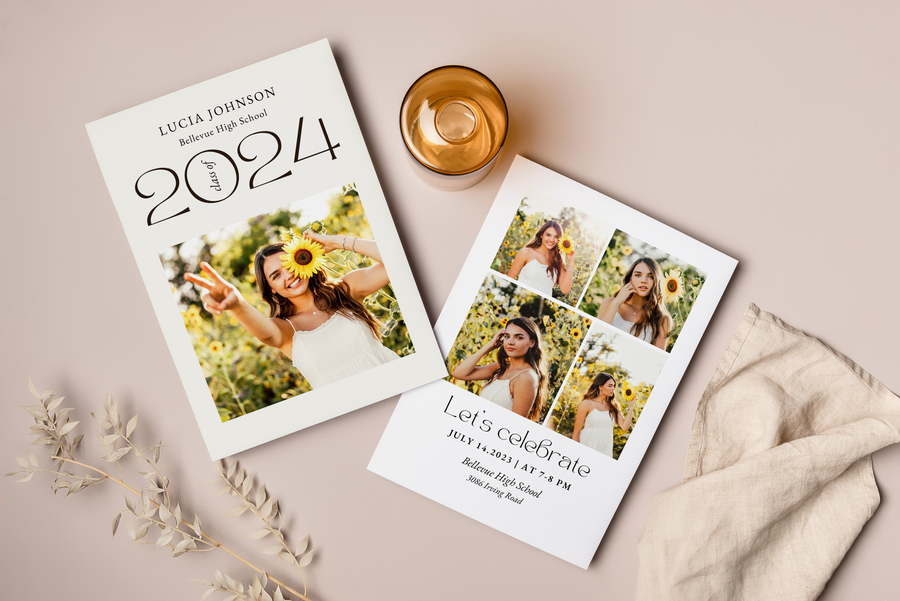 Graduation Announcement (5x7) Card - G404