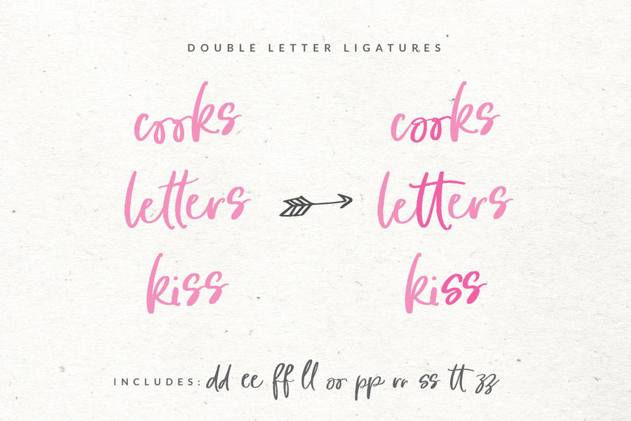 Pink Berries Script font