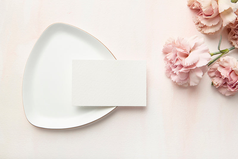 Carnation Blush Stock Image - Business Card