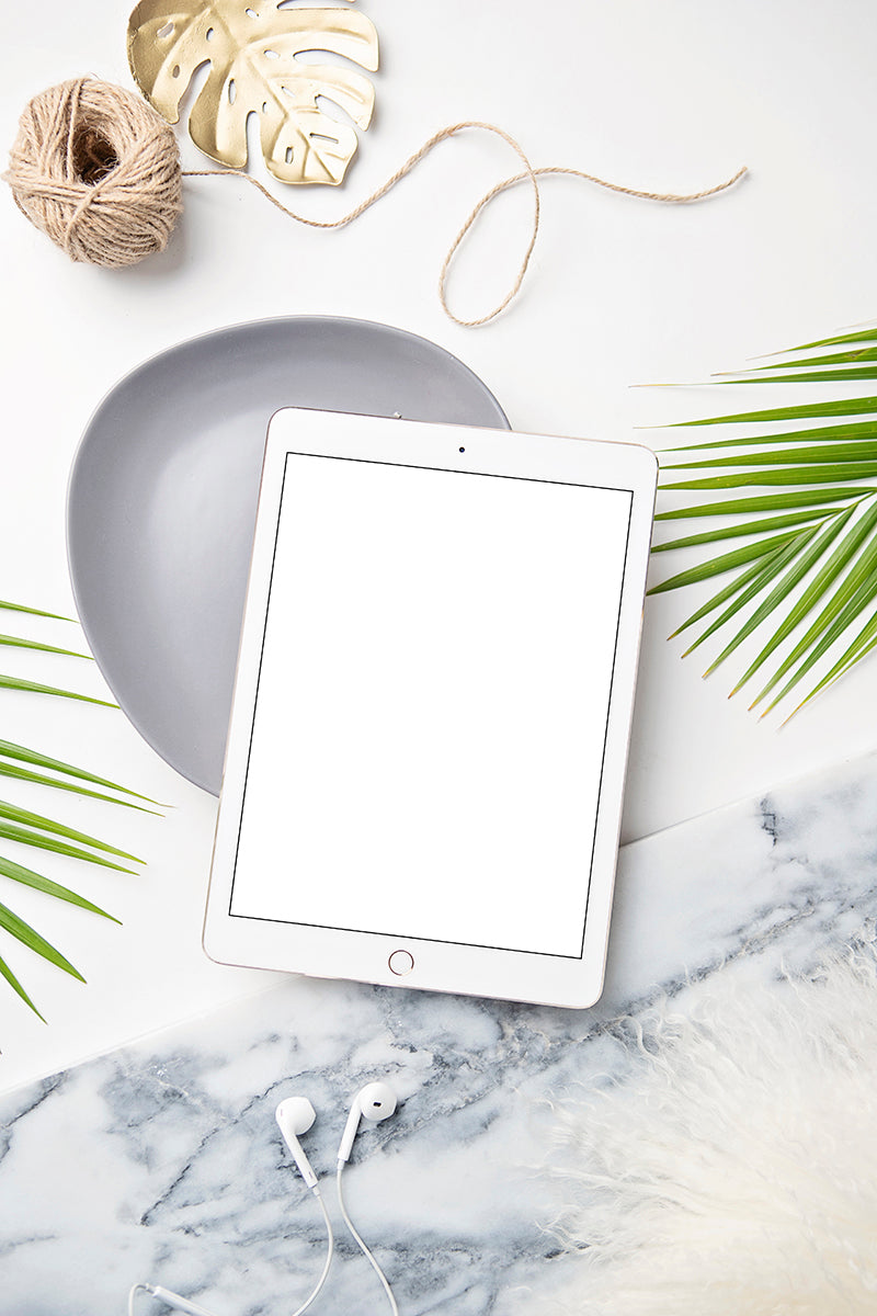 Tropical Mockup Image | Ipad 1