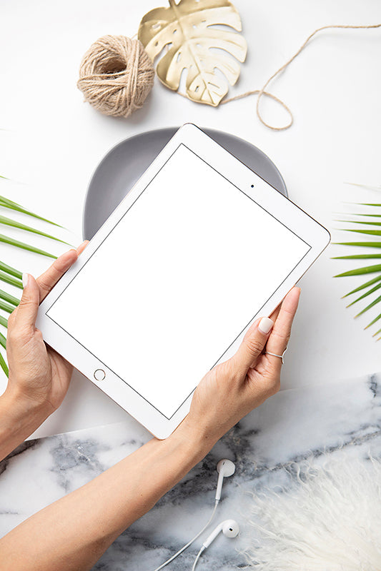 Tropical Mockup Image | Ipad 2