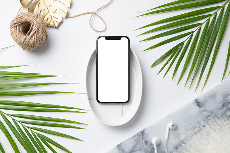 Tropical Mockup Image | Iphone 2