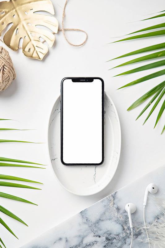 Tropical Mockup Image | Iphone 3