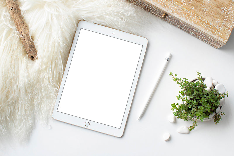 Rustic Mockup Image | Ipad 5