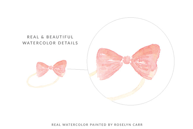 Watercolor Illustrations Pack - The Newborn