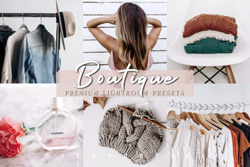 Clean White FASHION Boutique Lightroom Presets