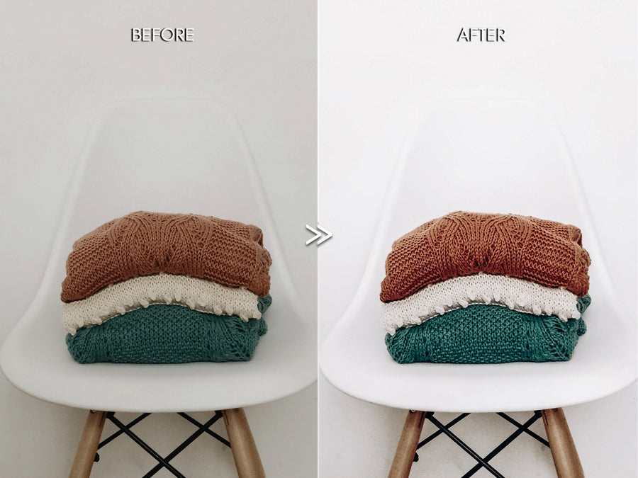 Clean White FASHION Boutique Lightroom Presets
