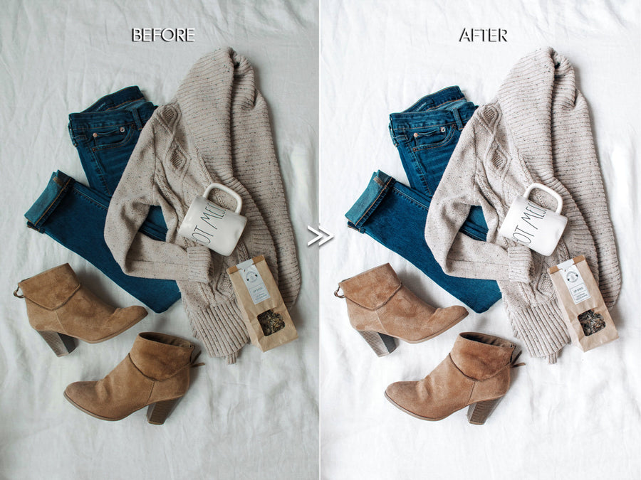 Clean White FASHION Boutique Lightroom Presets