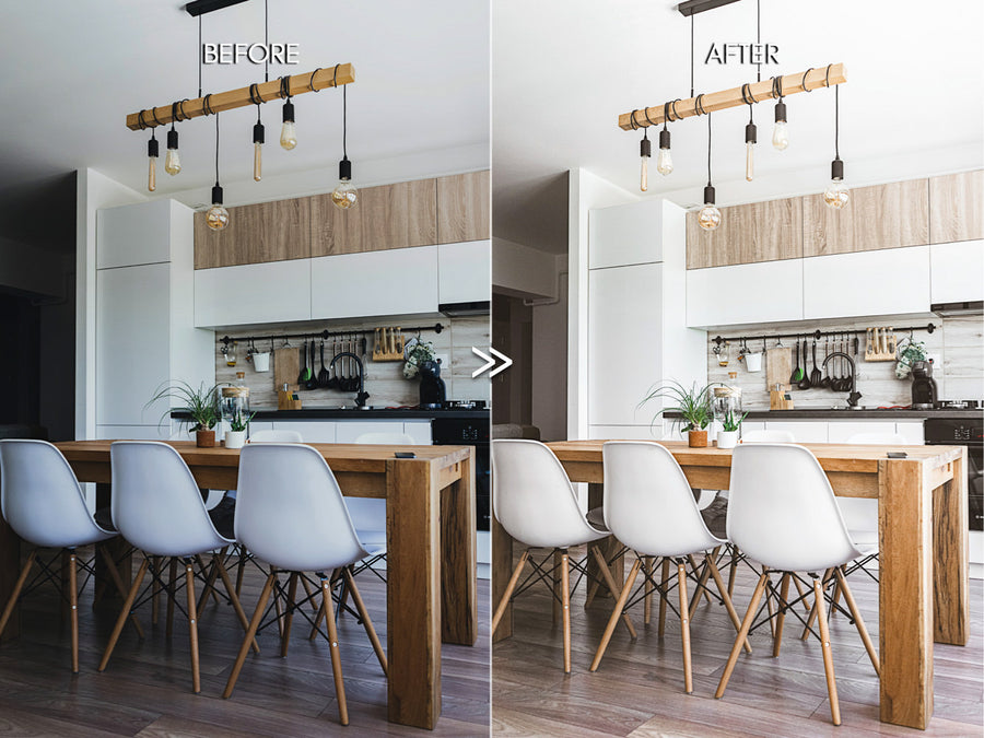 INTERIOR Professional Bright Home Real Estate Lightroom Presets