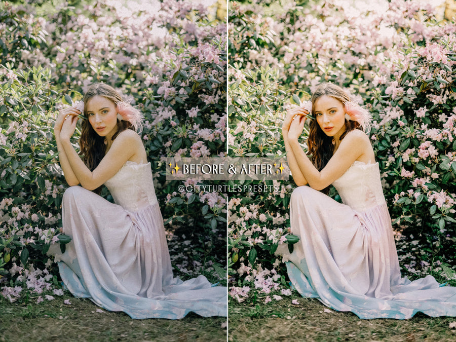 SPRING GLOW Natural Vibrant Lightroom Presets