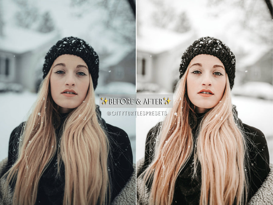 Bright Clean WINTER WHITES Holiday Lightroom Presets