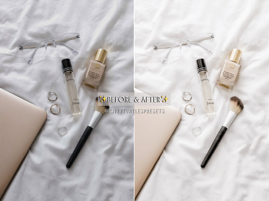 Clean White Product Photography Lightroom Presets
