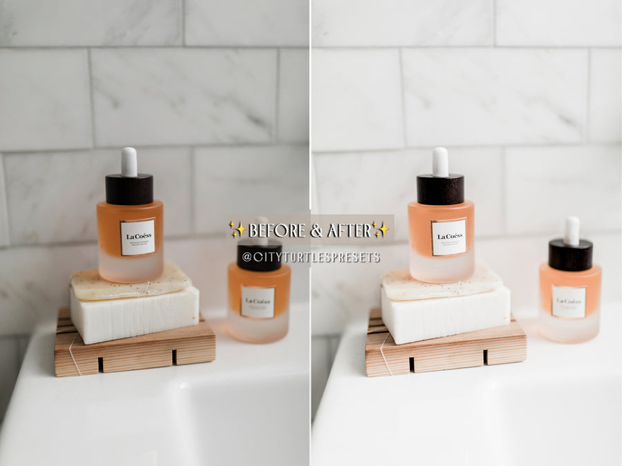 Clean White Product Photography Lightroom Presets