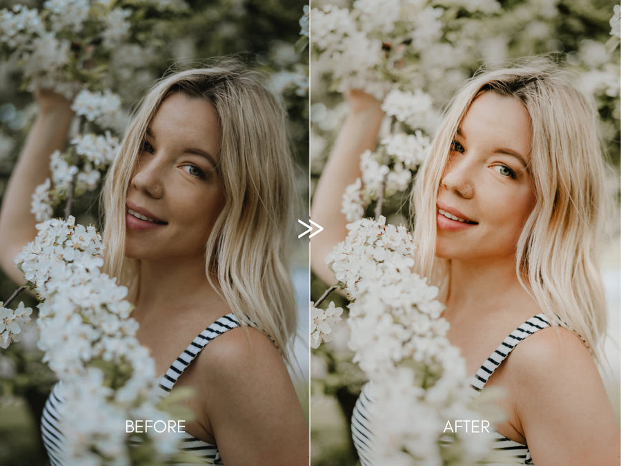 Soft Airy CREAMY PORTRAITS Lightroom Presets