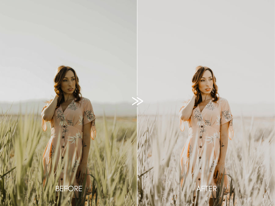 Soft Airy CREAMY PORTRAITS Lightroom Presets