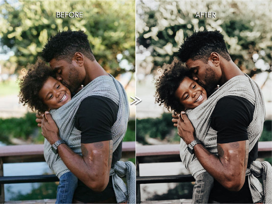 Moody DARK SKIN Beauty Portrait Lightroom Presets