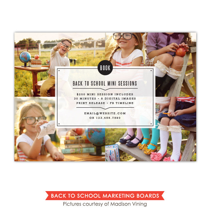 Back to School Marketing board | Days of fun