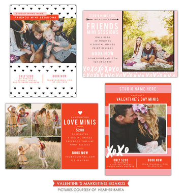 Photography Marketing boards | XO minis